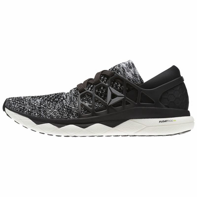 Adidasi Alergare Reebok Floatride Run Barbati Negrii/Albi Romania LR1811HG
